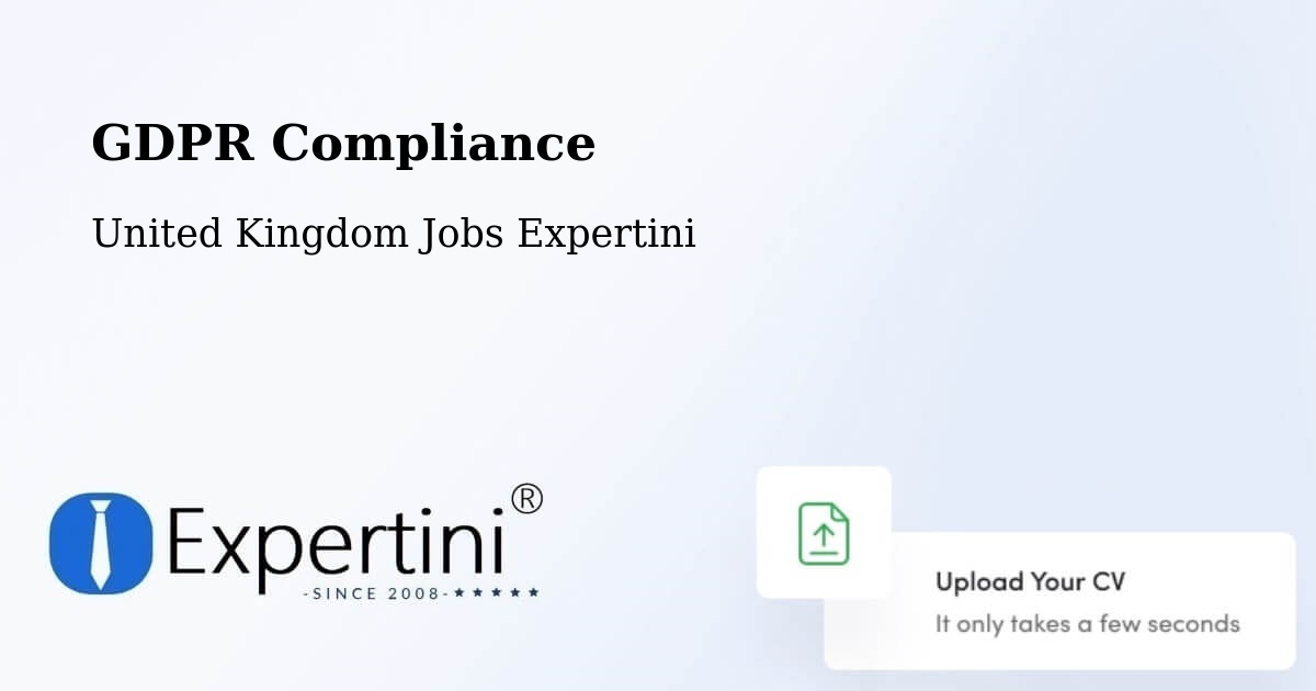 EU GDPR Compliance Statement – Dalry - United Kingdom Jobs Expertini